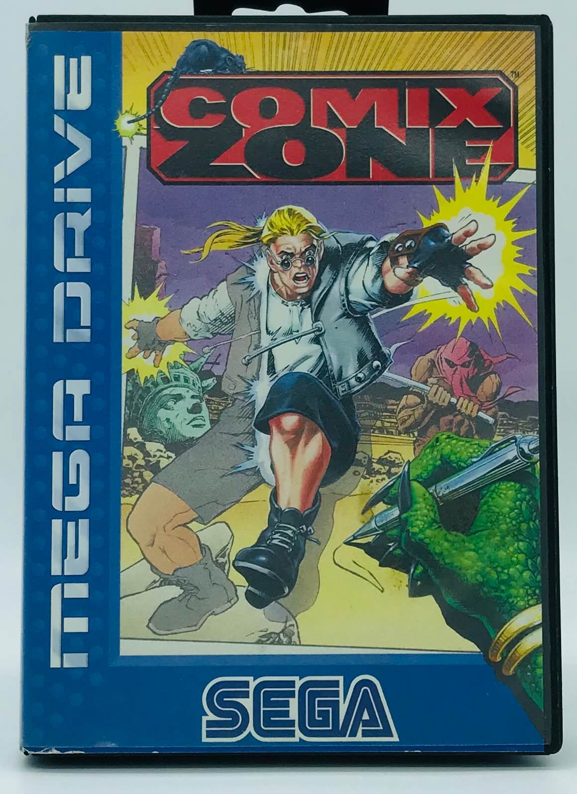 Comix zone отзывы. Comix Zone игра. Комикс зон сега. Книжка комикс зон. Игра на сега comix Zone.